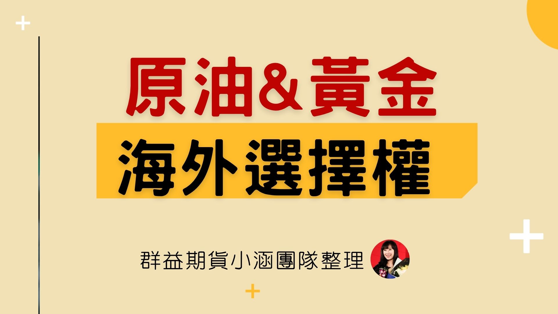原油黃金選擇權