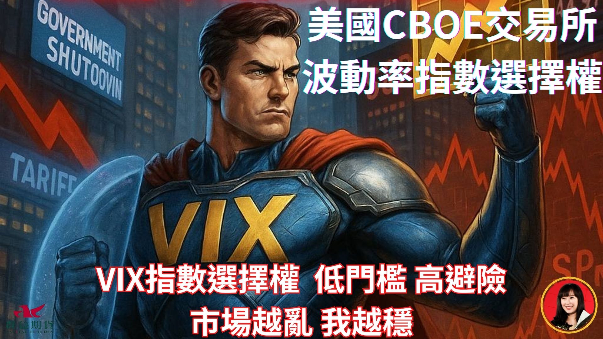 VIX波動率選擇權是什麼？群益期貨CBOE新商品懶人包